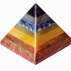 7 chakra stone pyramid